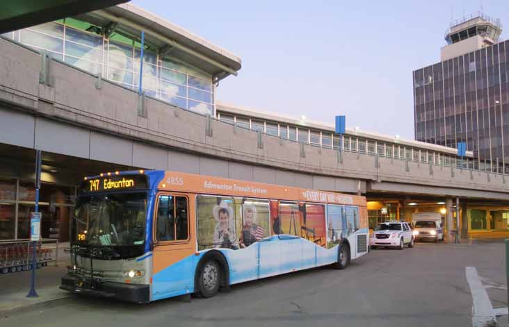 Edmonton New Flyer D40LFR 4855